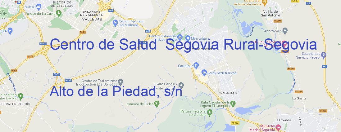 Oficina Centro de Salud  Segovia Rural Segovia 